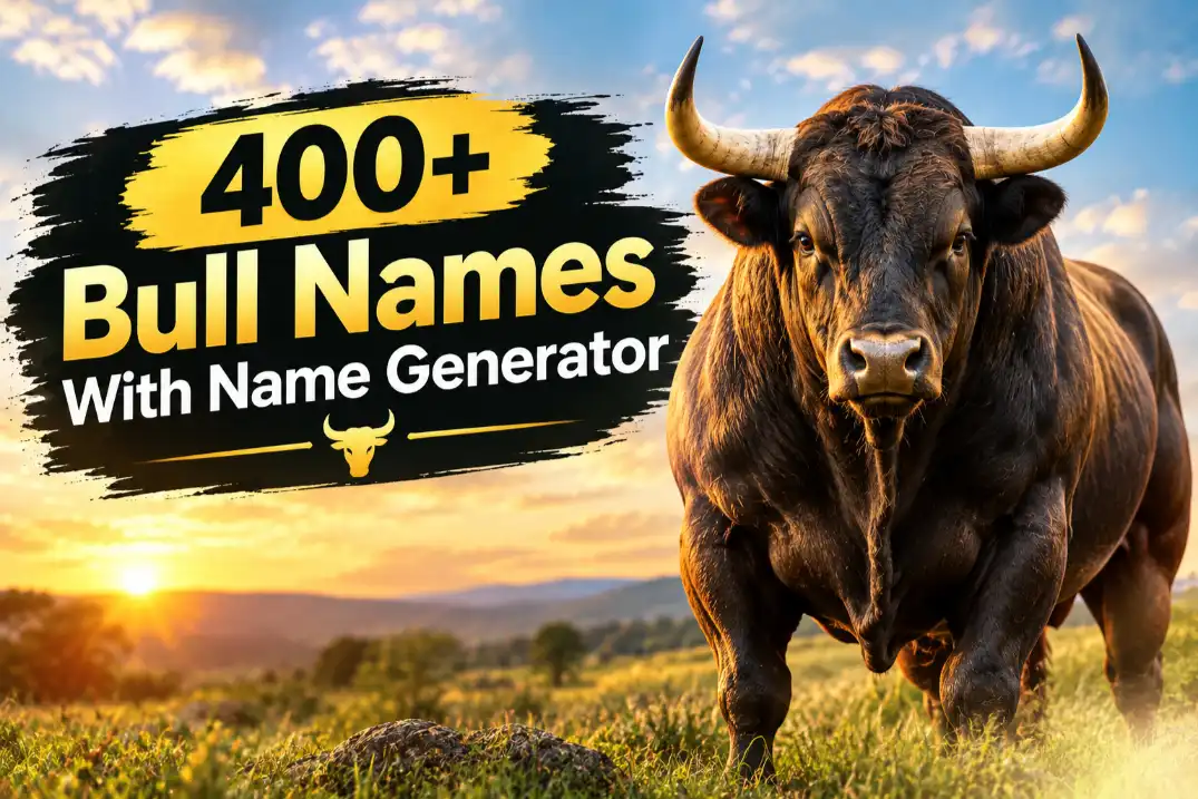 bull names with names generator