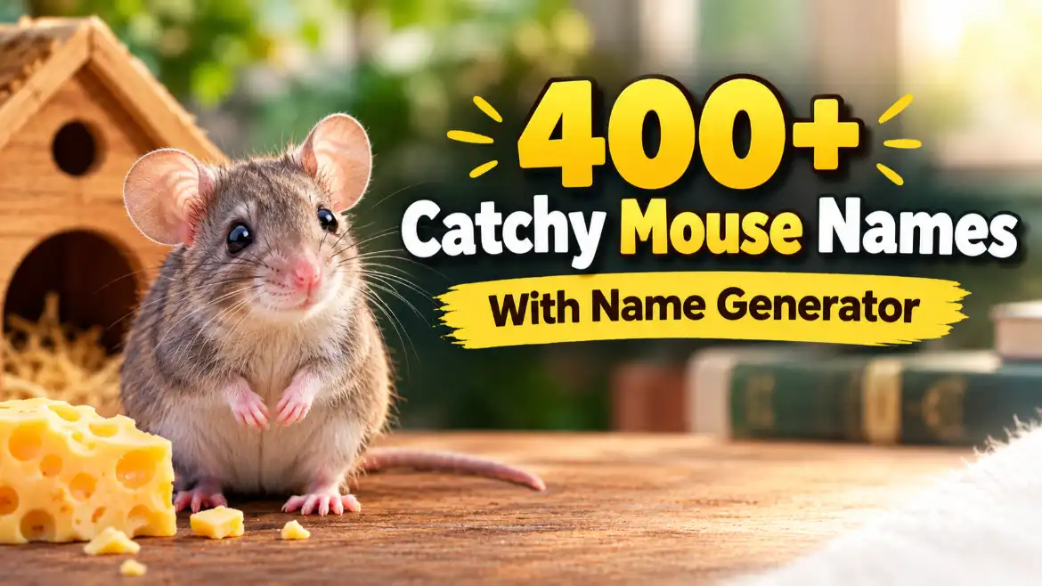 mouse names with name generator