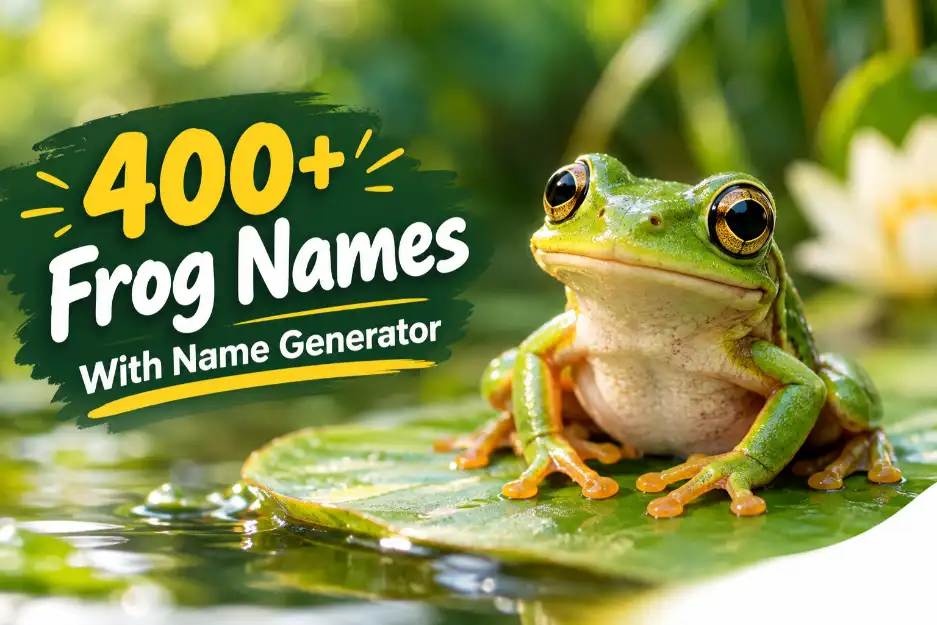 frog names with name generator