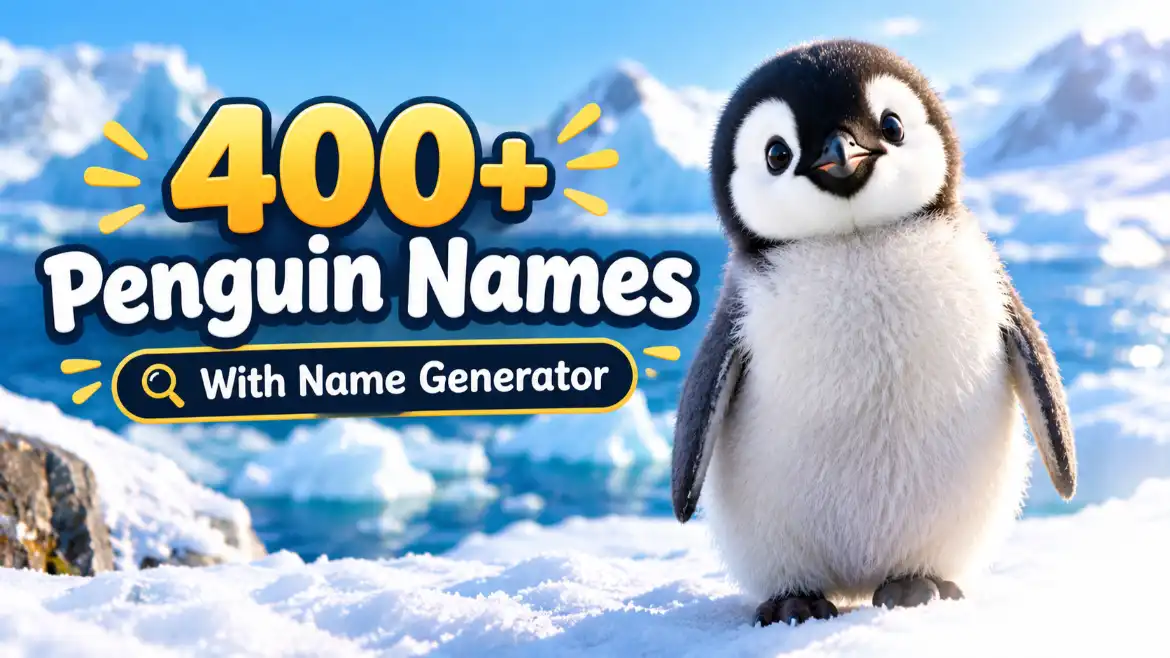 penguin names with name generator