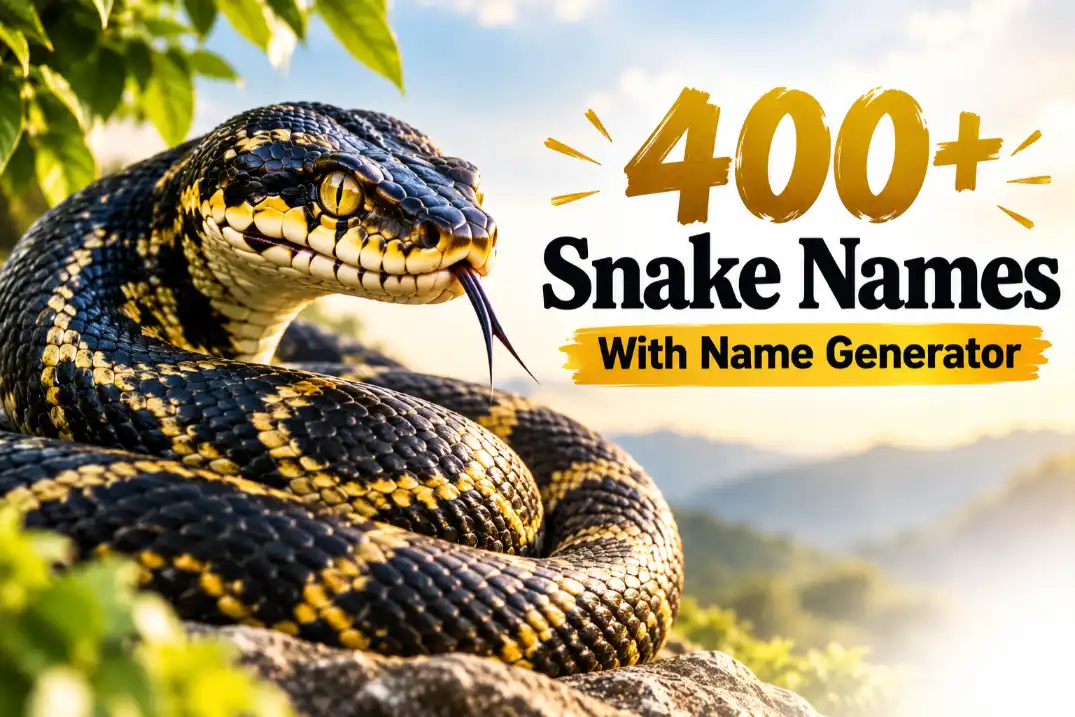 snake names with names generator