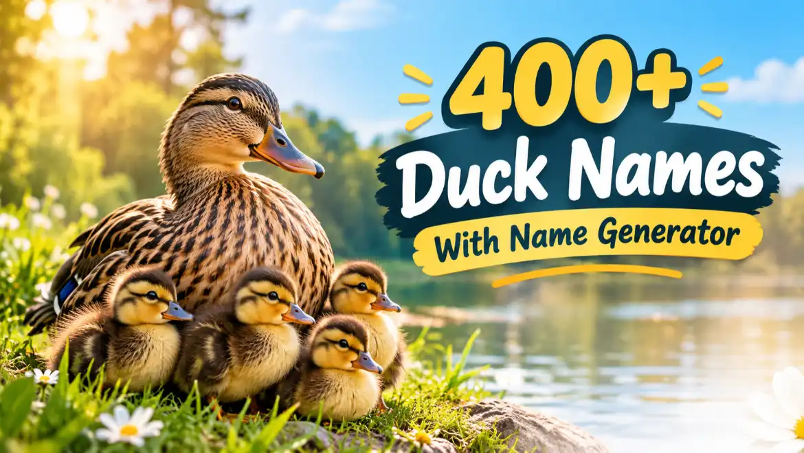 duck names with name generator