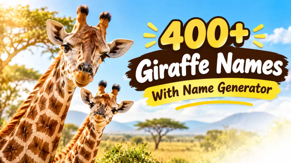 giraffe names with name generator