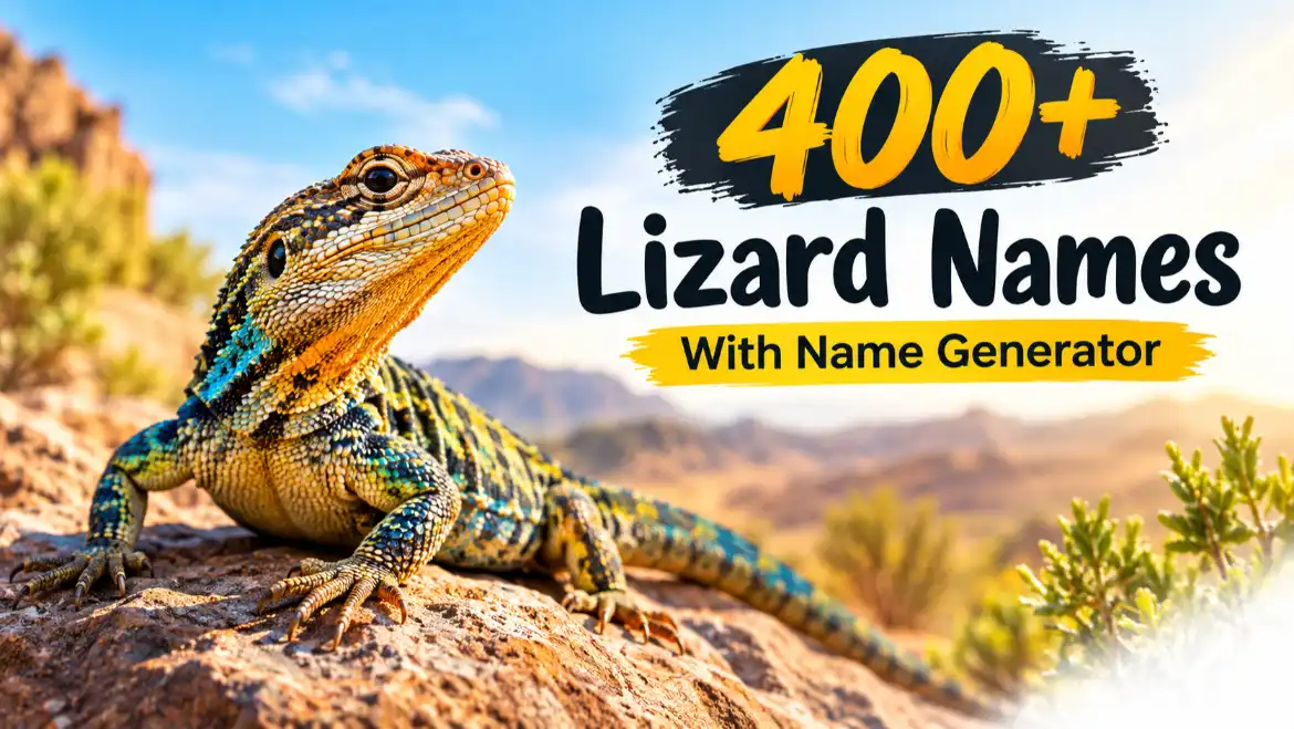 lizard names with name generator